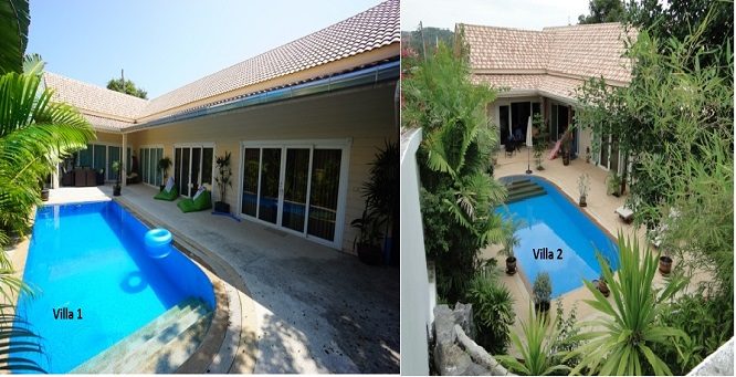 A vendre 2 villas Plai Leam Koh Samui