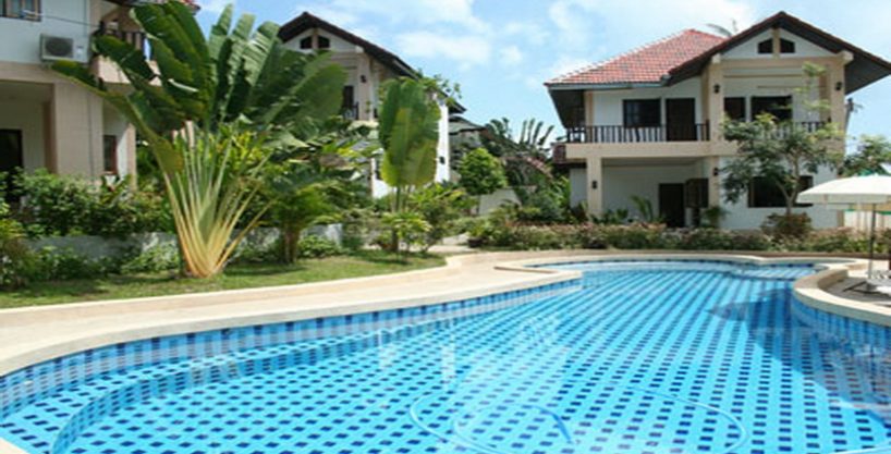 Rental house Choeng Mon Koh Samui swimming-pool