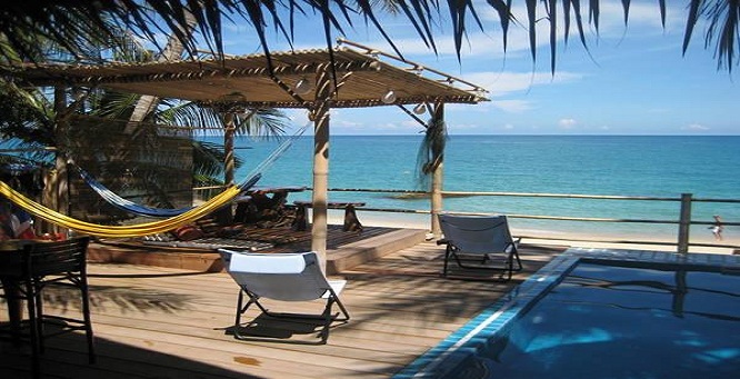 Location villa Lamai beach piscine plage