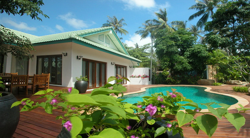Laem Set beach villa Koh Samui