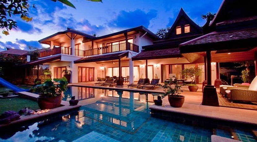Laem Set villa Chang Koh Samui 5 chambres piscine plage