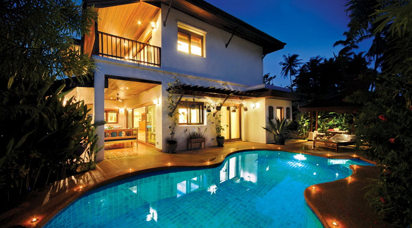 Laem Set villa Fah Sai Koh Samui 3 chambres piscine plage