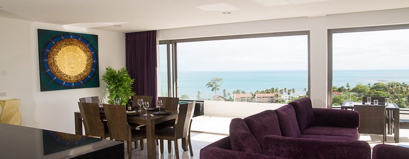 Lamai penthouse appartement Koh Samui living 01_resize