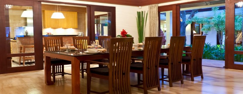 Villa rental Maenam dining room 01_resize