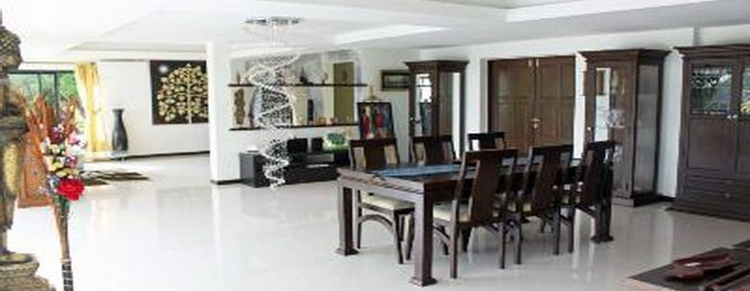 Luxury villa rental Bang Po dining room_resize