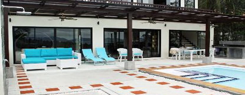 Location villa luxueuse Bang Po terrasse piscine_resize