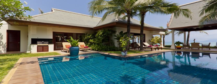 Mae Nam beach villa beach pool_resize