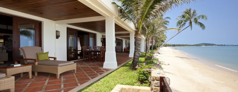 Mae Nam beach villa beach view terrace mer_resize