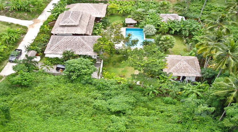 Villa Balinaise Lamai Koh Samui 4 chambres piscine jardin