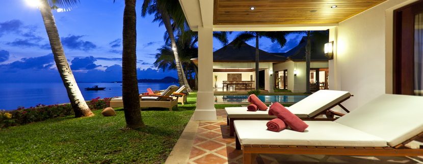 Villa Maenam beach chambre principale terrasse_resize