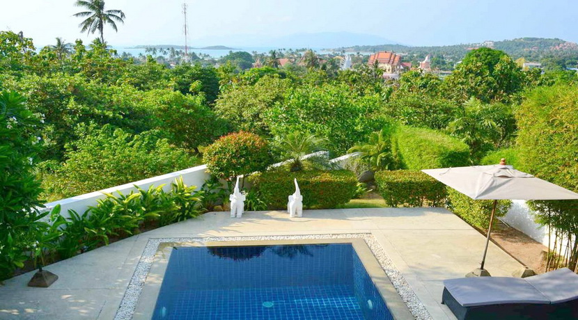 Villa haut standing Choeng Mon avec piscine