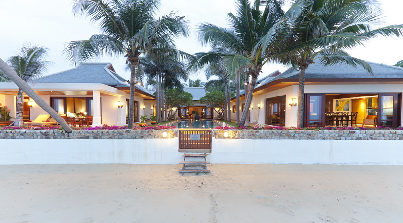 Villa plage Maenam 3/5 chambres piscine bord de mer