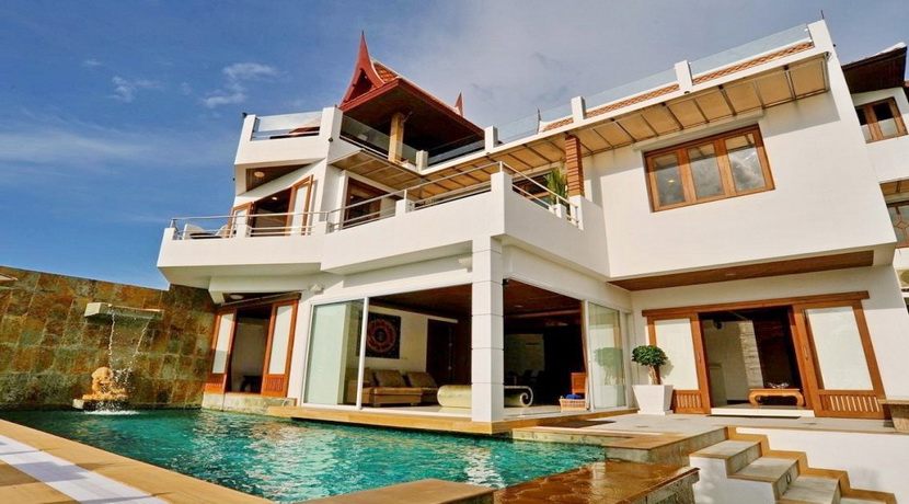 location villa Bangrak Koh Samui villa piscine