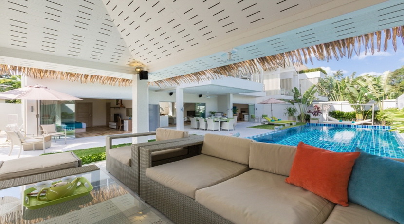 A louer Ban Tai Koh Samui villa 3/4/5 chambres piscine