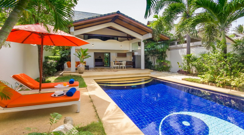 A louer Koh Samui Ban Tai villa 2 chambres piscine plage