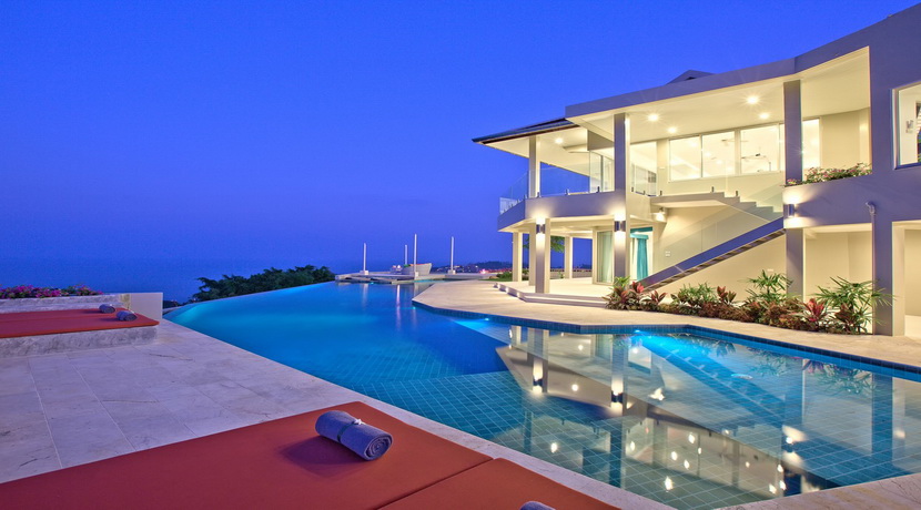 For rent villa Koh Samui Choeng Mon 6 bedrooms