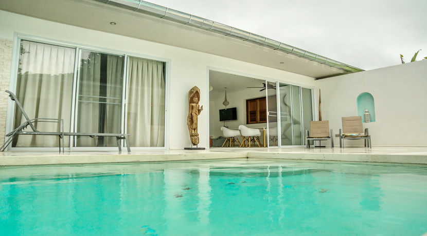 A louer villa Lamai 2 chambres + studio piscine vue jungle