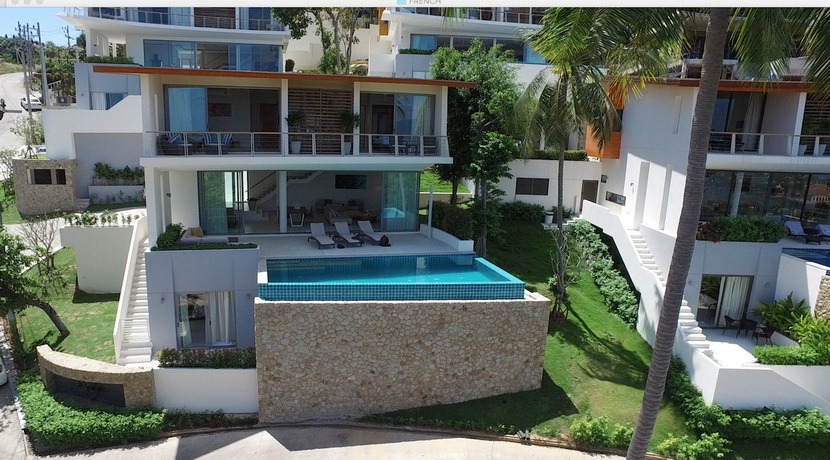 A louer villa Plai Laem Koh Samui 3 chambres piscine