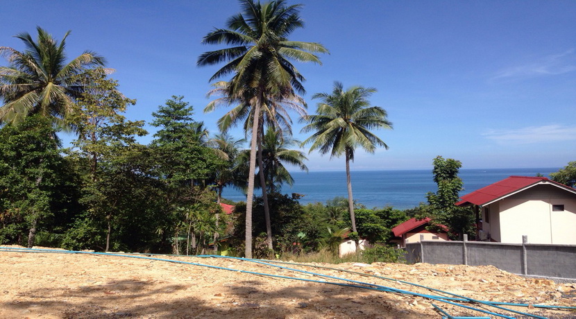 For sale land with sea view Haad Yao Koh Phangan