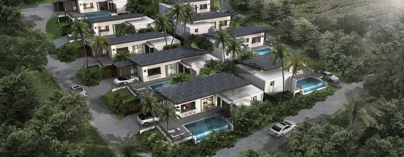 A vendre villas sur plan Lamai Koh Samui_resize