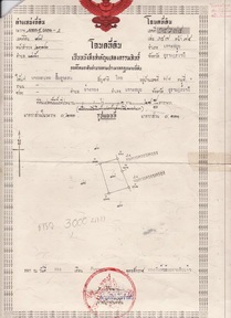 Les titres de propriété en Thaïlande - Chanote