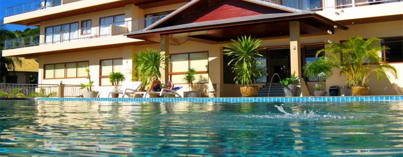 Bangrak Koh Samui apartment rental pool front view_resize