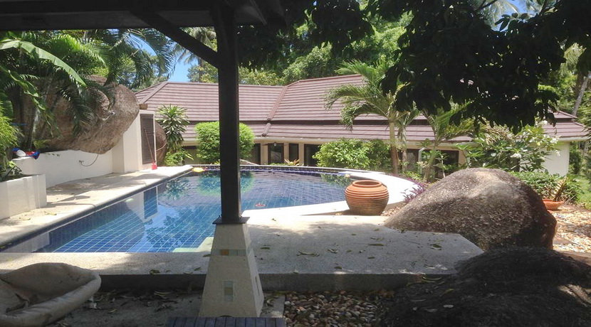 Location long terme villa 3 chambres piscine Lamai Koh Samui