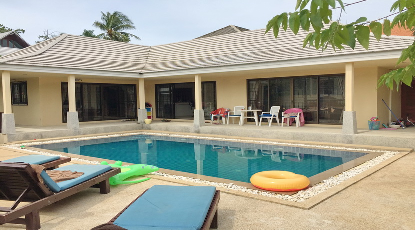 Location villa Bangrak Koh Samui 2 chambres piscine jardin