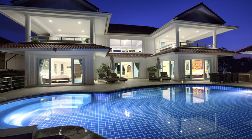 Location villa Thong Son Bay 5 chambres piscine vue mer
