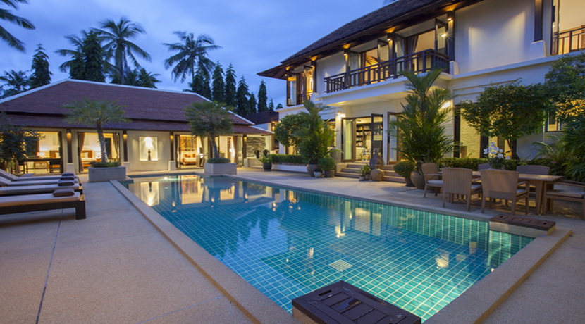 Holiday villa Koh Samui Bangrak 2 / 3 bedrooms pool