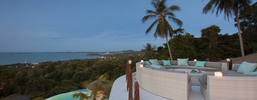 Holiday villa rental Koh Samui circular terrace (2) _resize