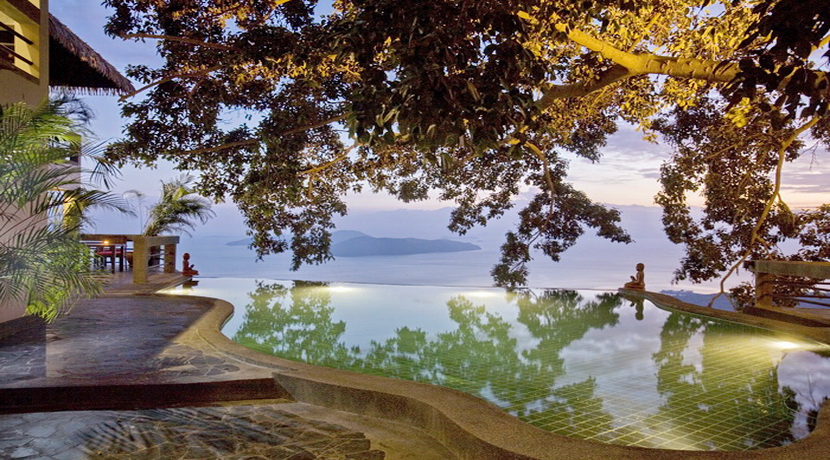 Vente hôtel boutique Koh Samui Taling Ngam vue mer