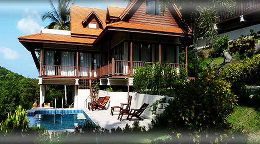 Villa Haad Salad Koh Phangan à vendre 3 chambres piscine