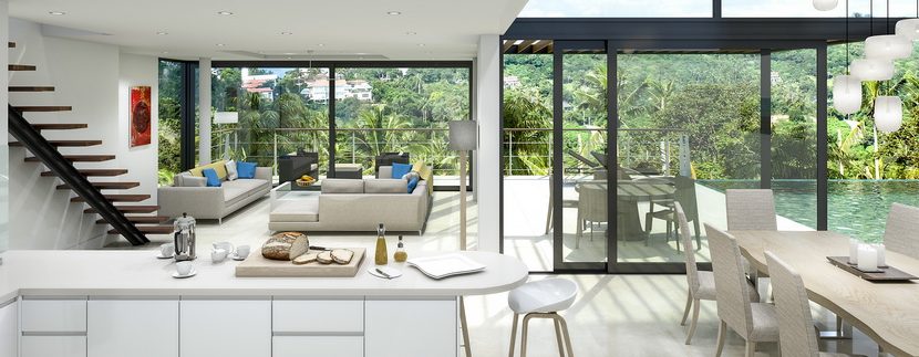 Villas Bophut Koh Samui sur mesure en vente Living Area 3-Furniture_resize