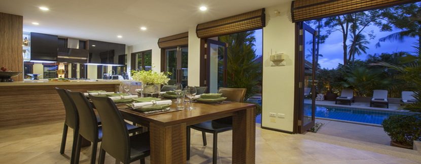 holiday villa Koh Samui dining room_resize