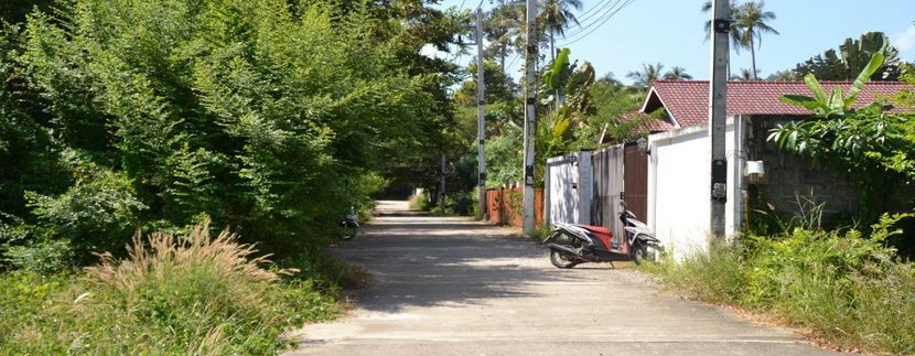 A vendre terrain Bang Kao Koh Samui rue_resize