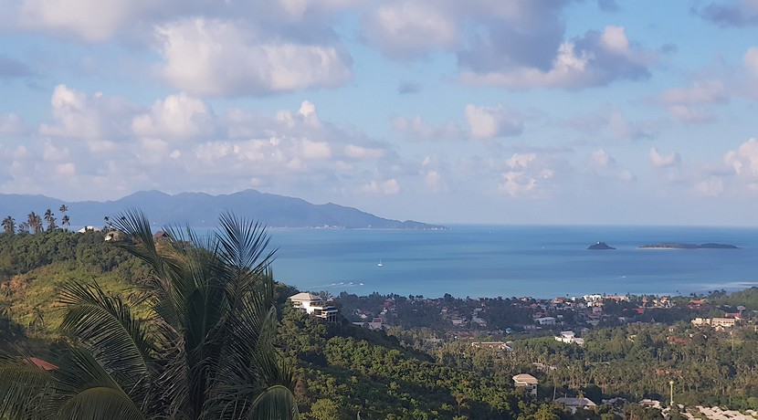 Land Bophut Koh Samui for sale 1.600 m² sea view