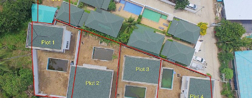 Projet villa en cours Bophut Koh Samui à vendre
