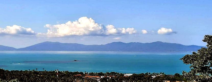 For sale land with sea view on Bophut Kho Samui0003