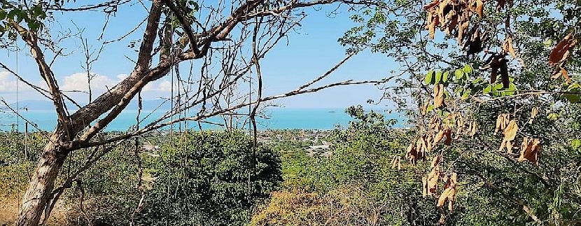 For sale land with sea view on Bophut Kho Samui0014