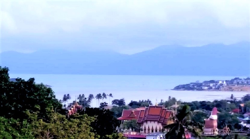 Land for sale Plai Laem - Koh Samui - 3084 m² - sea view