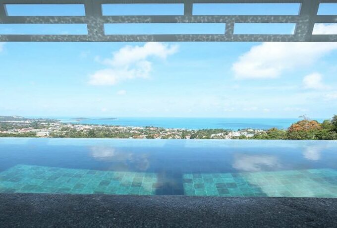 Villa Chaweng Noi for sale 2 bedrooms pool sea view in Koh Samui