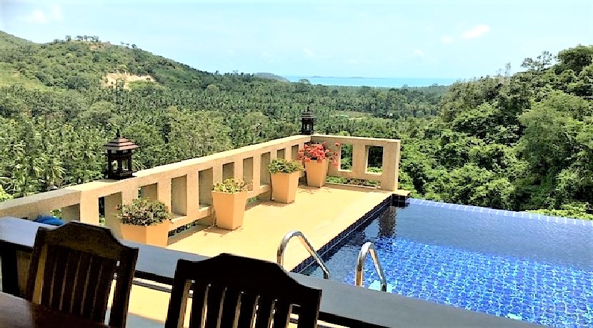 Villa Taling Ngam for sale 4 bedrooms pool sea view