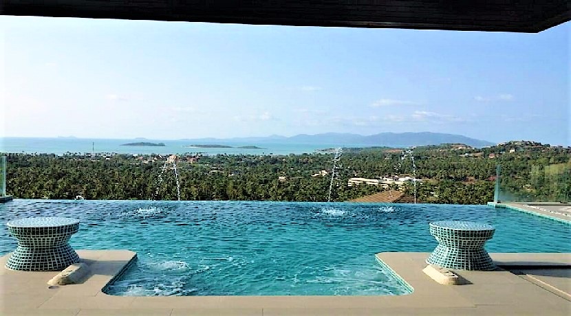 Villa à vendre Plai Laem Koh Samui 5 chambres piscines vue mer