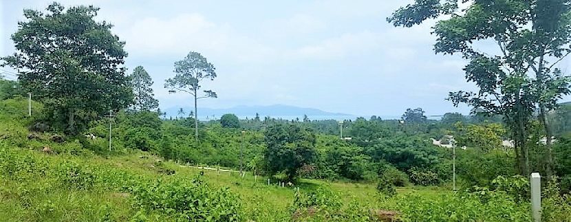 For sale building land with sea view Bophut Koh Samui 0002