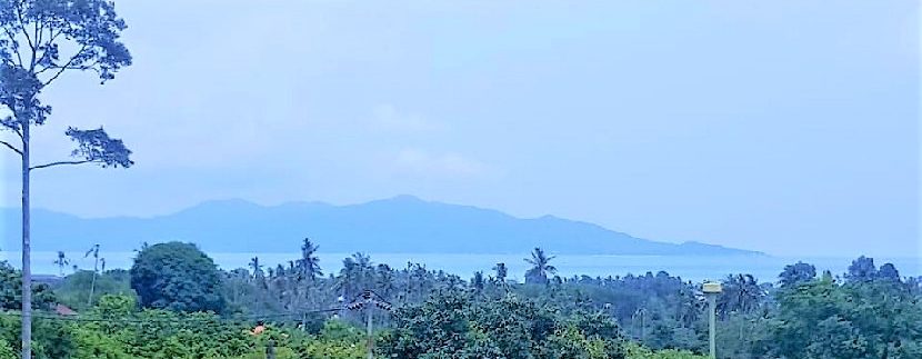 For sale building land with sea view Bophut Koh Samui 0005