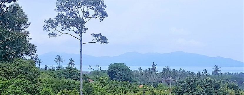 A vendre terrain vue mer constructible Bophut Koh Samui 0008