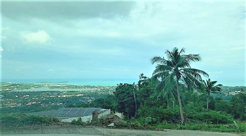 A vendre terrains Chaweng Hill Koh Samui avec vue mer