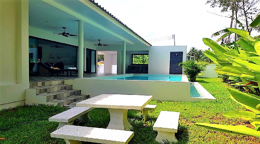 2 villas + terrain Namuang Koh Samui à vendre – 2 x 2 chambres