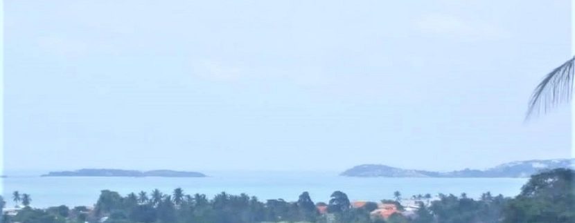 Bophut land with sea view for sale Koh Samui 003